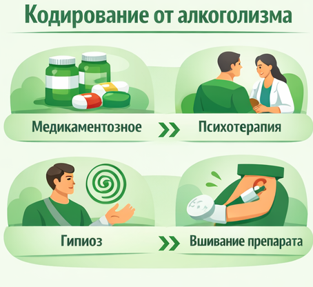 кодирование от алкоголизма в Реутове Санати